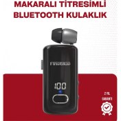 Resim Fineblue F580 Bluetooth Kulaklık – Klipsli, Dijital Göstergeli, Su Geçirmez, 12 Saat Pil Ömürlü 