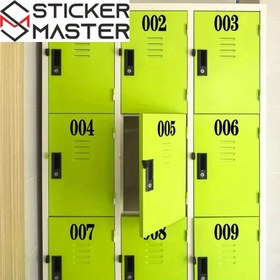 Resim Numara Sticker Seti (4 Sayfa) | Posta Kutusu ve Kapı Numarası - 4 Adet 