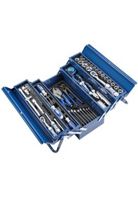 Resim 86 Parça Profesyonel Sandık Tipi Takım Çantası Seti 