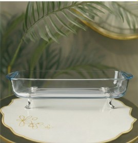 Resim Elta Collection Mini Ayaklı Sunum Servis Ve Derin Borcam Gümüş 