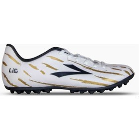 Resim Lig Latmos Beyaz Erkek Halısaha Ayakkabı 