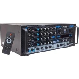 Resim Magicvoice MV-550 2X100 Watt Usb-Sd-Bluetooth- Balans Trafosuz Ses Mixer 