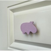 Resim Pomerol Mor Hipopotam Dolap Kulpu - Çocuk Odası, Mutfak Ve Banyo İçin Modern Ve Dayanıklı Mobilya Kulp, Dh 