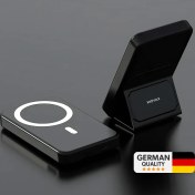 Resim Woyax By Deji Magsafe Powerbank 10000mah Standlı Hızlı Taşınabilir Batarya iPhone 12 13 14 15 16 Android - SİYAH 