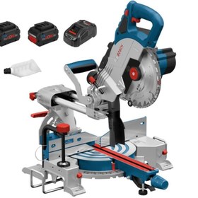 Resim Bosch Gcm 18v 216 Akülü Gönye Kesme Makinesi 2x8a Biturbo 