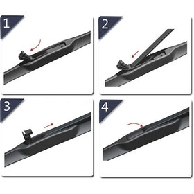 Resim Rbw 92605 Toyota Uyumlu Avensis 2003-2008 Hybrid Silecek Kancalı Md 