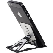 Resim GongtuShop Siyah Stil 1 Adet Yeni Alüminyum Alaşımlı Kart Standı Raf Kaymaz Dayanıklı Taşınabilir Braket Destek Aksesuarları Masa Telefon Tutucu Kart Tabanı (Yurt Dışından) 