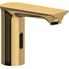 Resim Fotoselli Lavabo Bataryası (Tek Su Girişli) Gold (Pvd) Flb13-A-2 Gpd 