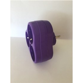 Resim Tunç Çadır Mor Golyat Yonca Tip Fiş Priz 