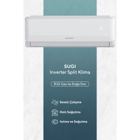 Resim Kumtel Sugi Kmsac-12 12.000 Btu Inverter Duvar Tipi Split Klima 