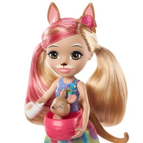 Resim Enchantimals Aile Seti - Kanguru Kamilla Bebek GJX43-GTM31 