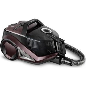 Resim Fakir Filter Pro Toz Torbasız Elektrikli Süpürge Bordeaux + Aprilla Şarjlı Araç Süpürge Hediye 