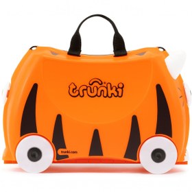 Resim Trunki Çocuk Bavulu - Kaplan Tipu 
