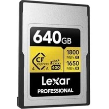 Resim 640GB Profesyonel Gold Cfexpress 4.0 Tip A Hafıza Kartı 