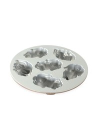 Resim Nordicware Minik Tavşanlar Kek Kalıbı - Platin 