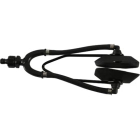 Resim Quueppty Motor Yıkama Desteği Stand Motor Temizleyici Çift Oren Square Motor Flusher Deniz Araçları Tekne Temizlik Aksesuarları (Yurt Dışından) 