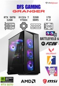 Resim MSI DFS GAMING GRANGER RYZEN 7 9700X-B650M-RTX 5070 12GB-32GB DDR5 RAM-1TB M.2 SSD-OYUNCU BİLGİSAYARI 