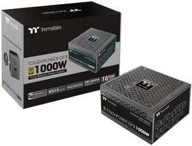 Resim Thermaltake Toughpower GF3 1000 W | PC-ATX 3.0 güç kaynağı | PCIe Gen 5.0 | 80 Plus altın | tam modüler | sessiz 140 fan | AB sertifikalı 
