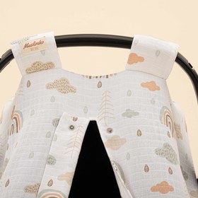 Resim Puset Örtüsü - Tek Taraflı - Yeşil Gökkuşağı 