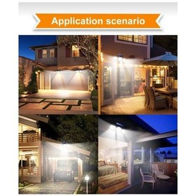 Resim Yclshop 148led Güneş Enerjili 3mod Kumandalı5metre Sensörlü Lamba 