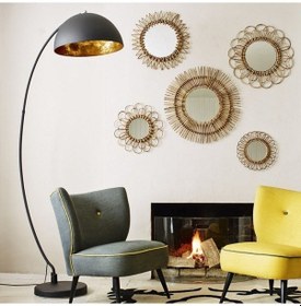 Resim RİOLİGHT RETRO RUSTİK MAFSALLI HAREKETLİ BAŞLIK METAL LAMBADER KÖ 