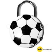 Resim Yale 3 Şifreli Futbol Asma Kilit 