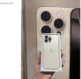 Resim Apple iPhone 16 Pro Max İkinci El TR | 256 GB | Çöl Titanyum 