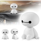 Resim Didadodo Araç Ön Panel Için Beyaz Kafa Sallayan Baymax Robotu 480320387 Sevimli 