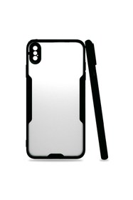 Resim artlab Art İphone Xs Max Kılıf Platin Silikon - Siyah Lab 