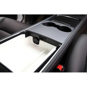 Resim Tesla Model Y/model 3 Kol Dayama İç Düzenleyici Abs+tpe 2 Katman 