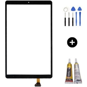 Resim Samsung Galaxy Tab A3 Xl Sm-t510 Uyumlu Dokunmatik Siyah + Montaj Seti 