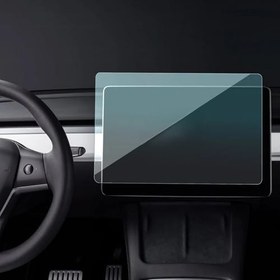 Resim Tesla Model Y 15 inç Navigasyon uyumlu Nano Ekran Koruyucu 2021 2023 