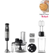 Resim Philips Doğrayıcı, Blender Ve Karıştırma 1200w Üstün Karıştırma Blender Mutfak Robotu 