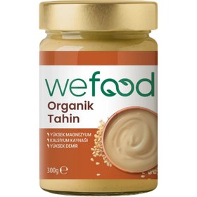 Resim WEFOOD Organik Tahin 300g Yerli Susam 
