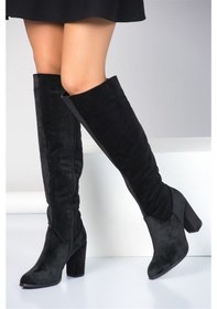 Resim Fox Shoes Siyah Kadın Çizme A654018002 