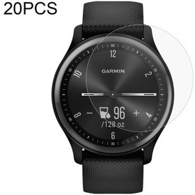 Resim Sones 20 Adet 0.26mm 2.5d 9h Temperli Cam Film Ekran Koruyucu Garminmove Sport 