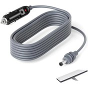 Resim Oldfriend Starlink Mini 5m 12v 24v Dc Araç Kablosu 18awg Gri 393 7inç 