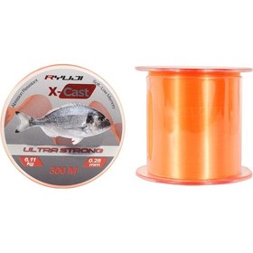 Resim Ryuji X-cast Surf Orange 300m Monofilament Misina 0,35mm 0,35mm 