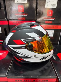 Resim MT Helmets Stinger 2 Zivze B5 Mat Kapalı Motosiklet Kaskı 