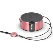 Resim Oneder V12 Mini Kablosuz Bluetooth Hoparlör Kordonlu Eller Serbest Pembe Desteği (Yurt Dışından) 