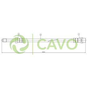 Resim CAVO C800185B Fren Hortumu Ön Sprinter 95-06 