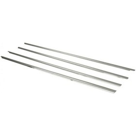 Resim Golf 4 Cam Çıtası 1998 - 2004 Krom 4 Parça Paslanmaz Çelik 