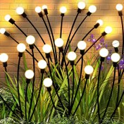 Resim 6/8/10 LED Güneş Ateşböceği Işıkları, Noel Özel, Dört Mevsimde Kullanılabilir, Bahçe ve Patio için Aydınlatma Dış Mekan Dekoratif Peyzaj Işıkları, Kaldırımlar, Partiler, Düğünler 