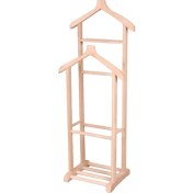 Resim Erdem Mobilya Çift Tepeli Ahşap Dilsiz Uşak Askılık 