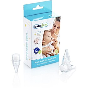 Resim BabyJem Bebek Burun Aspiratörü Yedek Filtre 10 Adet STD - STD / STD 