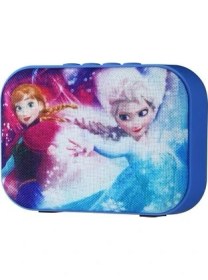 Resim Volkano Disney Frozen Karlar Ülkesi Bluetooth Kablosuz Hoparlör Anna Elsa Lisanslı DY-1010-FR 
