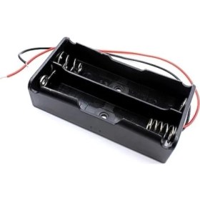 Resim Powermaster 1 Adet - 18650 Pil Uyumlu Ikili Pil Yatağı Pil Yuvası Pil Kutusu 