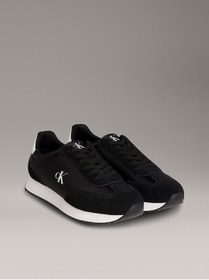 Resim Calvin Klein Erkek Siyah - Beyaz Düşük Bilekli Spor Ayakkabı 