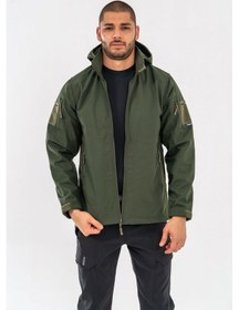 Resim Tactical Mont Su Ve Rüzgâr Geçirmez Softjell Outdoor Motorcu Montu - 314-756-haki 