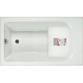 Resim Waterway Memphis Oturmalı Mini Dikdörtgen Küvet 130x70 H 43 Gövde Metal Ayak Ön Panel Yan Panel 